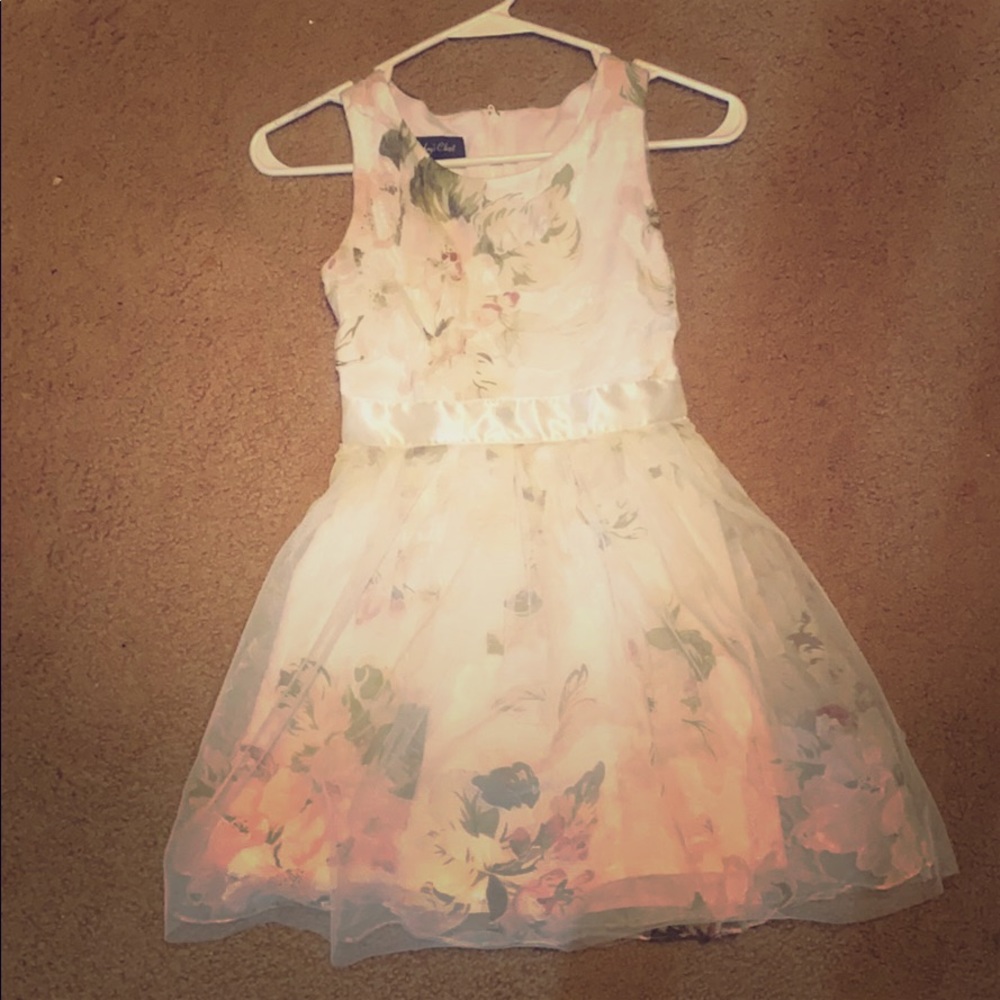 Floral kids dress